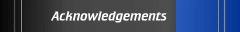 Acknowledgements