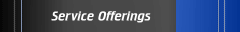 Service Offerings